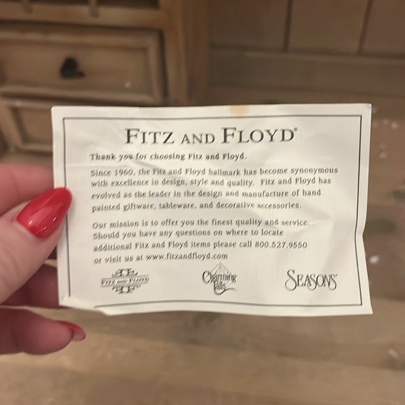 Fitz & Floyd “Sullivan the Snowman” Cookie Jar - Picture 10 of 10